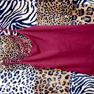 ~maroon tank top, size small, worn only a few times